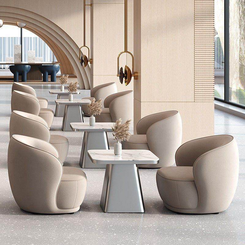 洽谈桌椅组合休息区轻奢现代休息区接待桌洽谈桌售楼处美容院接待,住宅家具,板木餐桌,淘宝优惠券,粉丝福利购,淘宝优惠卷