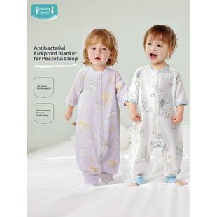 【所有女孩】Ibaby儿童睡袋宝宝春夏纱布宝宝睡袋防踢被