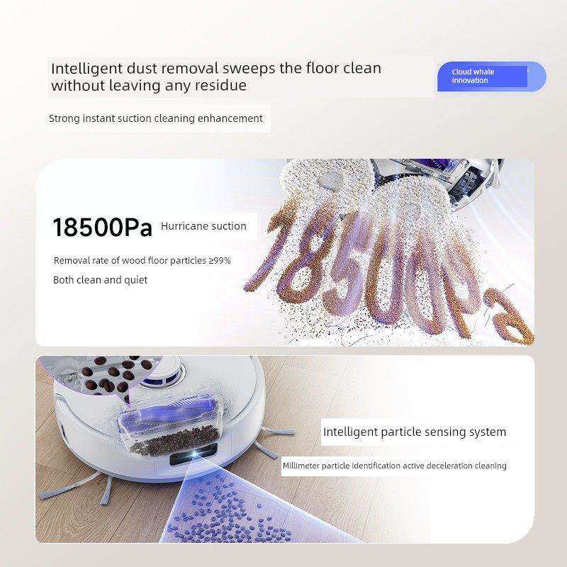 【补贴享受】云鲸J5Max扫地机器人智能扫地一体机自动清洁