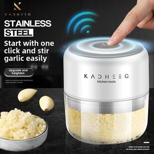 德国电动大蒜捣碎机无线研磨机大蒜捣碎神器食品补充机家用小型大