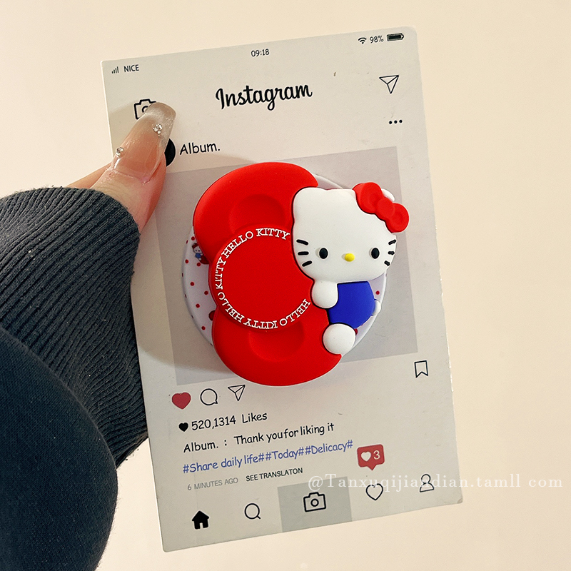 立体可爱磁吸支架适用苹果手机壳