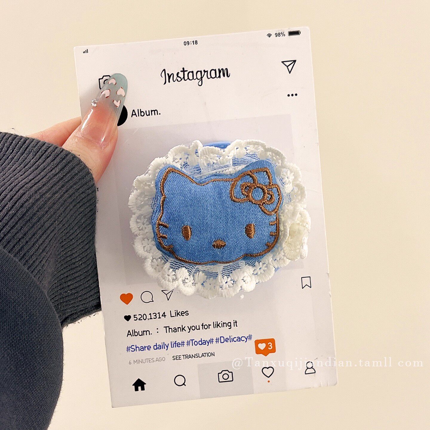 可爱卡通磁吸支架适用苹果手机壳