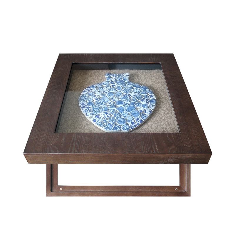 影子画 中式立体装饰画配电箱推拉画遮挡画电表箱画青花瓷抽象画