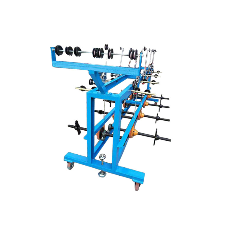 多头立式放线架绞线机放线架束线机皮带传动放线架立式动力放线架