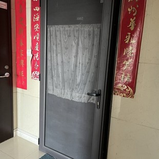 大外框檔把手鋁合金不銹鋼金剛網(wǎng)平開紗門防盜帶鎖定制