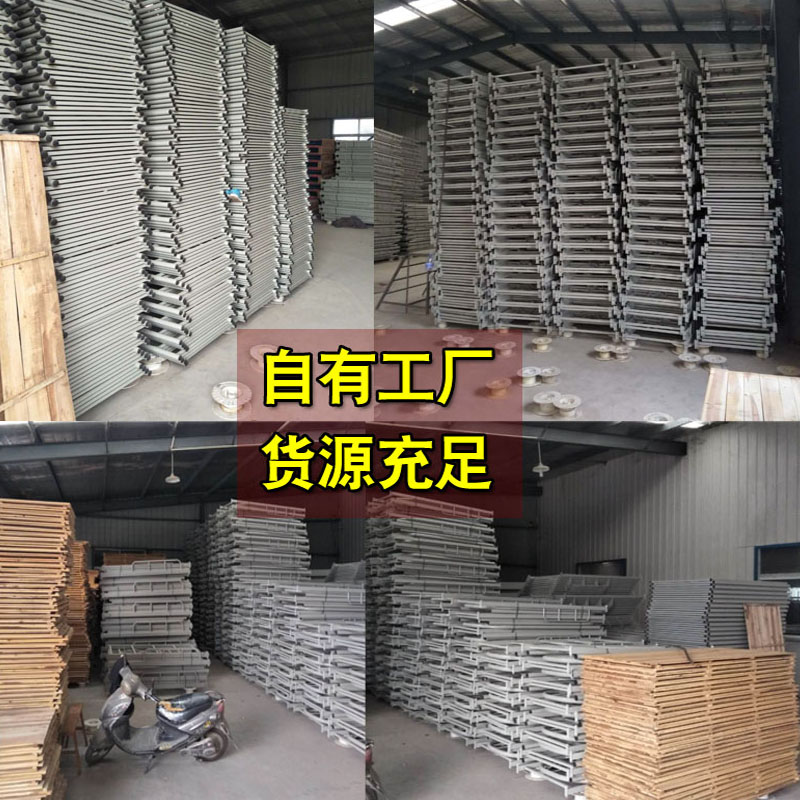 上下床铺铁架床上下两层学生高低床成年大人员工宿舍双层1米2架子