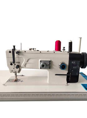 JK-1530D高速自动加油大梭曲折缝缝纫机 人字机三角针拼缝机