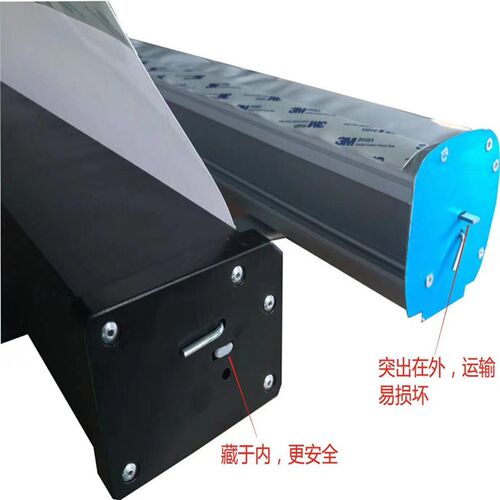厂家广告宣传展架 铝合金易拉宝80x200海报架画面设计