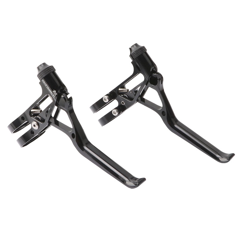 Litepro超轻刹把CNC镂空铝合金刹车把小轮车线拉承轴转点V刹把手