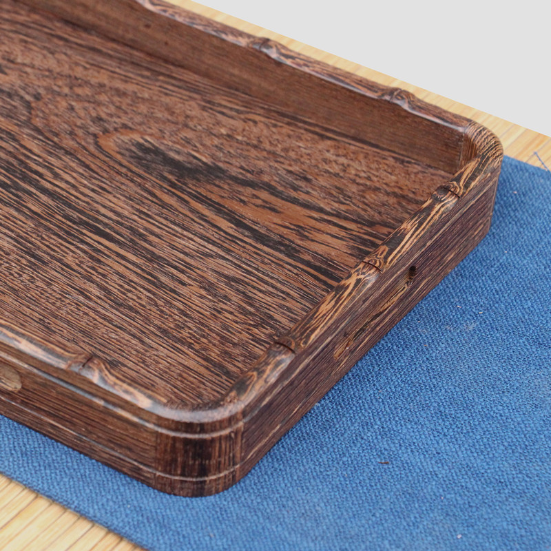 红木托盘香盘收纳盘都承盘鸡翅木长方形茶盘文盘实木果盘餐盘托盘