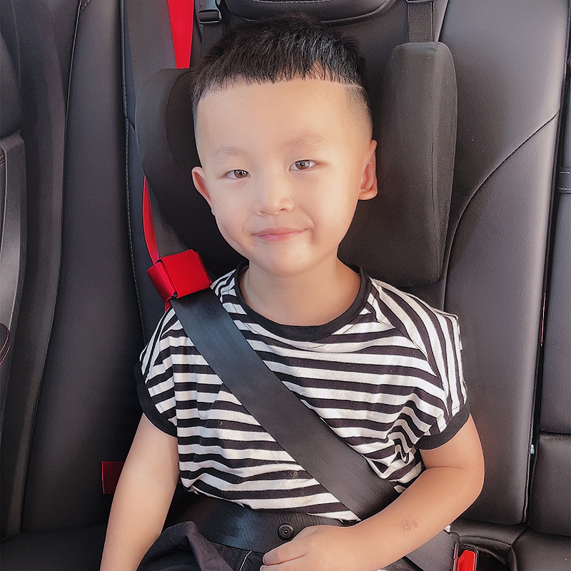 儿童安全带固定器防勒脖简易座椅儿童汽车头枕车载睡觉神器护颈枕