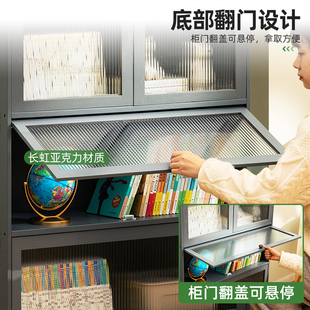 书架置物架落地书柜子家用儿童多层简易客厅收纳办公室实木靠墙边