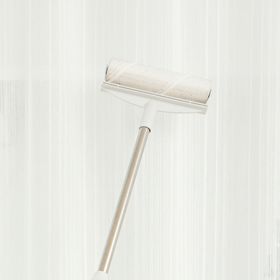 粘毛器滚筒可撕式粘毛卷纸去除粘头发清理神器19cm沾毛神器替换纸