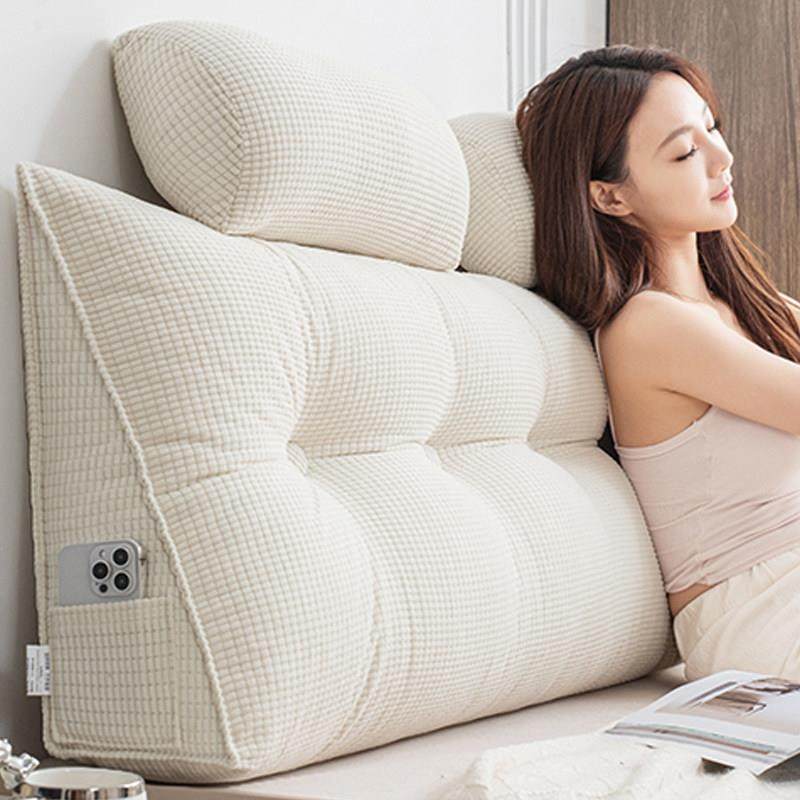 三角床头靠垫床上软包大靠抱婴袋头枕孕妇护腰枕头看书靠枕沙发靠,居家布艺,床头靠垫,淘宝优惠券,粉丝福利购,淘宝优惠卷