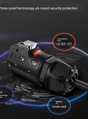 航空插头和插座2芯领科Lp24灯户外电缆防水连接器