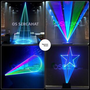 家庭ktv氛围灯APP全彩动画镭射激光灯鬼屋密室声控闪光灯舞台灯光