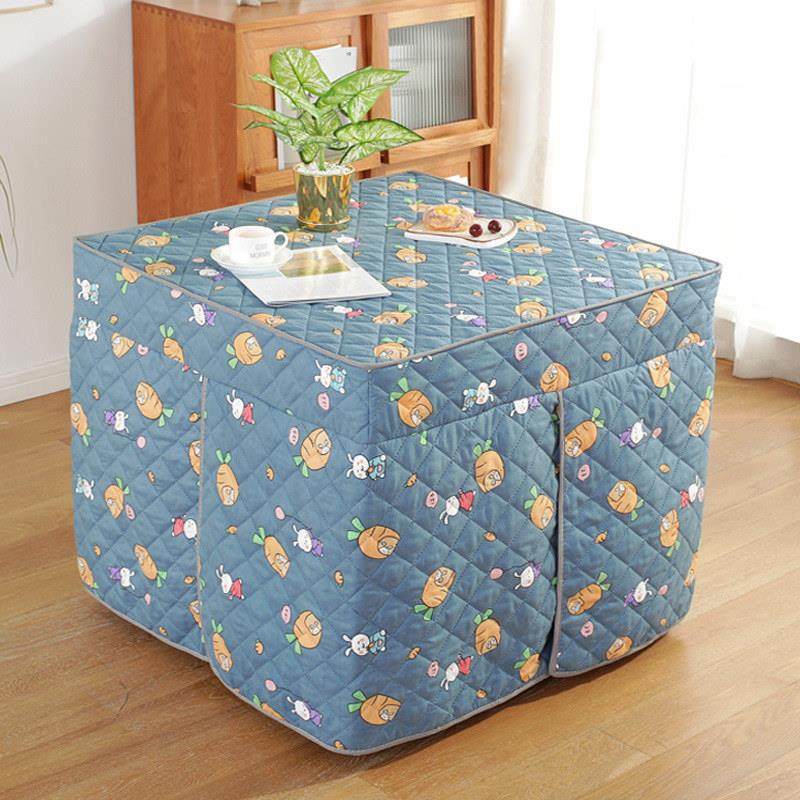 烤火桌子布罩电暖炉套烤火被子电炉烤火炉加厚正方形桌罩桌罩冬季,居家布艺,微波炉罩,淘宝优惠券,粉丝福利购,淘宝优惠卷