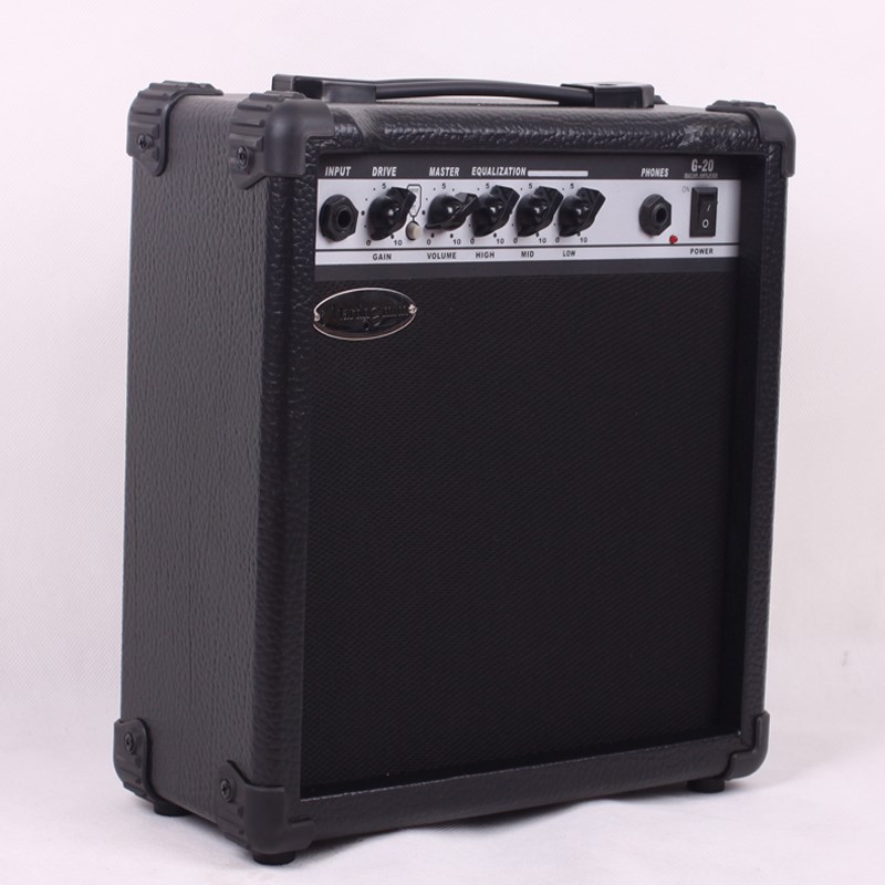 20W60W电吉他音箱电箱木吉他充电音响带失真效果双输入