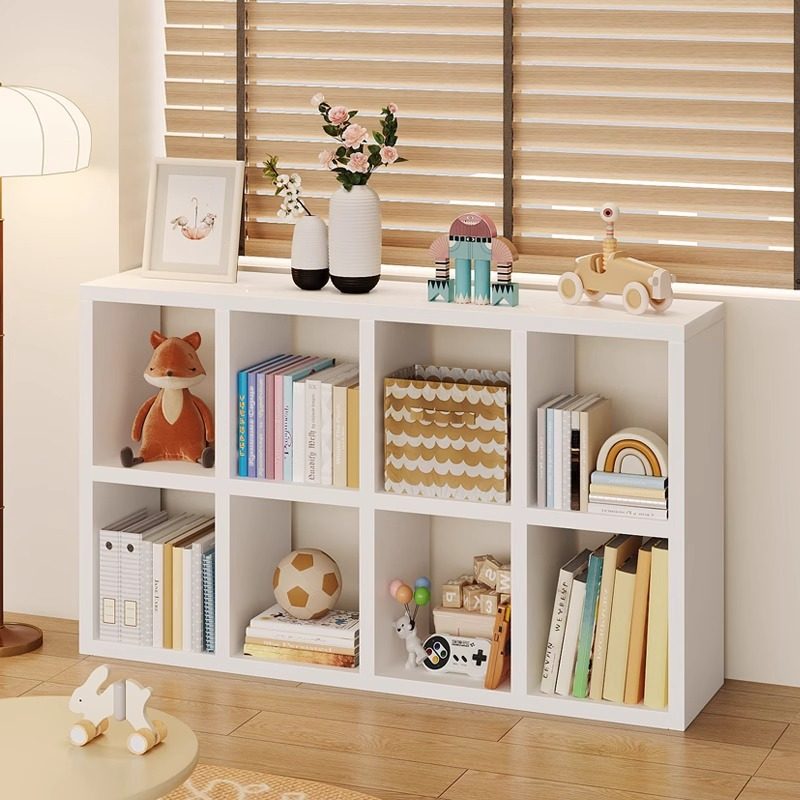 钢制书柜自由组合格子柜落地靠墙儿童书架客厅展示柜家用储物柜子,智能设备,其他智能配件,淘宝优惠券,粉丝福利购,淘宝优惠卷