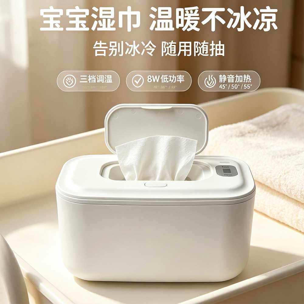 USB湿巾加热器婴儿恒温车载热敷