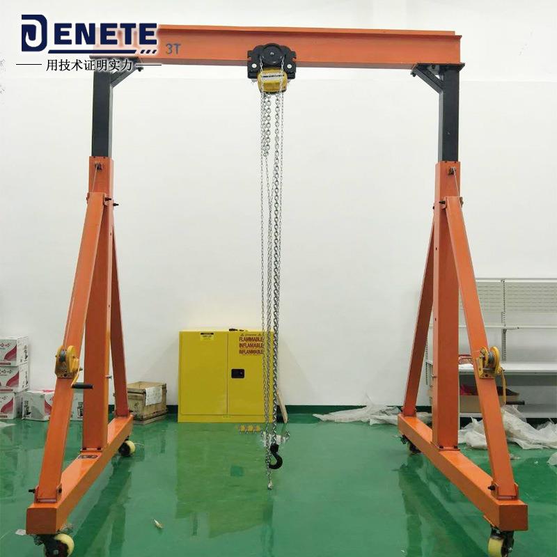 厂家供应轻型门式起重机多型号移动式龙门架简易龙门架