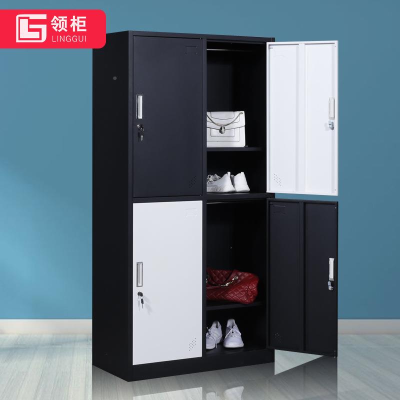 钢员制工更衣码彩色衣柜加厚铁皮储LG-G-CG-物柜柜浴室手牌感应柜