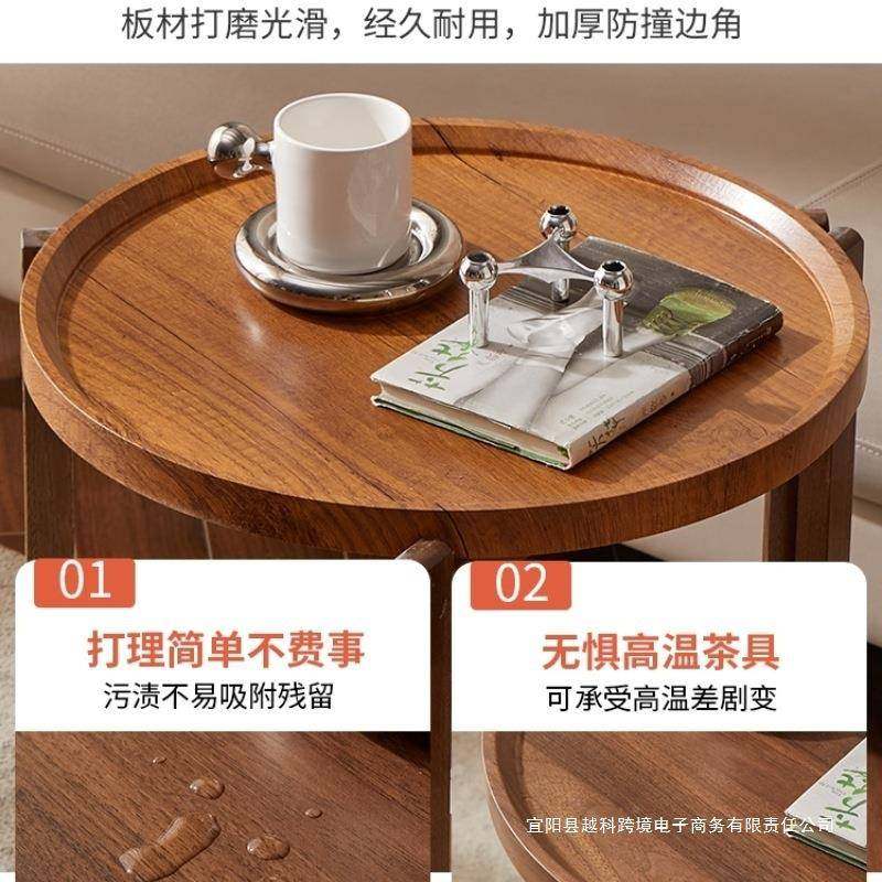 移动小推车边几客446可厅茶几沙发动房厨推车橡胶木置物架移茶几,住宅家具,角几/边几,淘宝优惠券,粉丝福利购,淘宝优惠卷