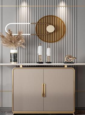 轻奢关ZG-67955台意式走高端玄关柜入户端景台过道廊装饰条储物案