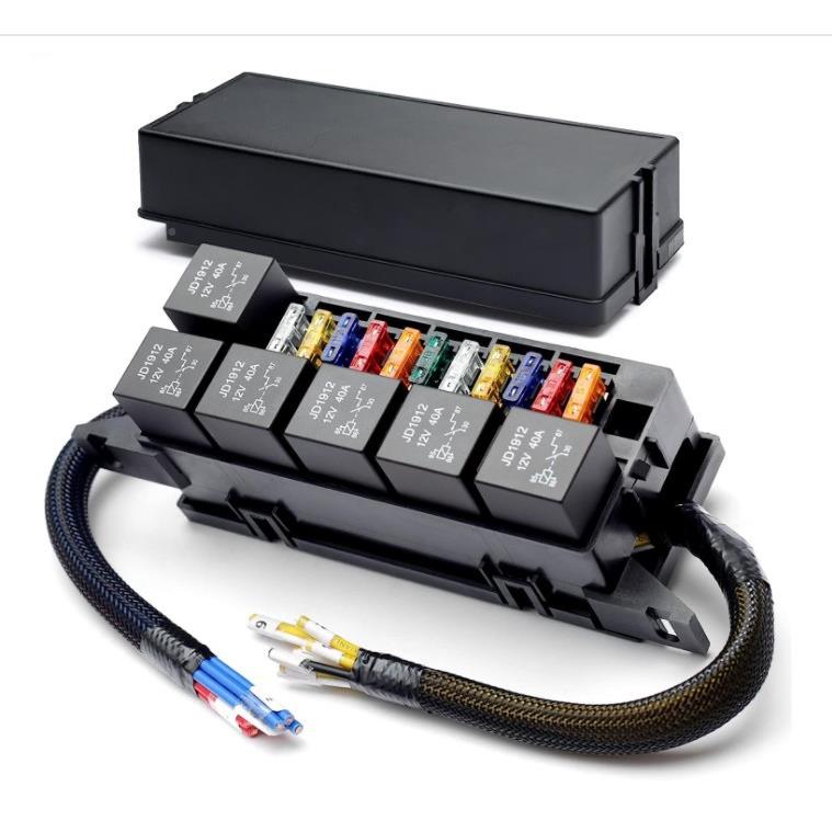 12v241电1路汽车预接KAV线保险丝继器-盒车辆车船舶ATC汽/ATO保险