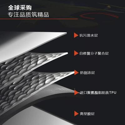 汽隐GDQ形衣TPU斯超高亮亲水车漆透明保护膜耐车剐蹭全车车可贴巴