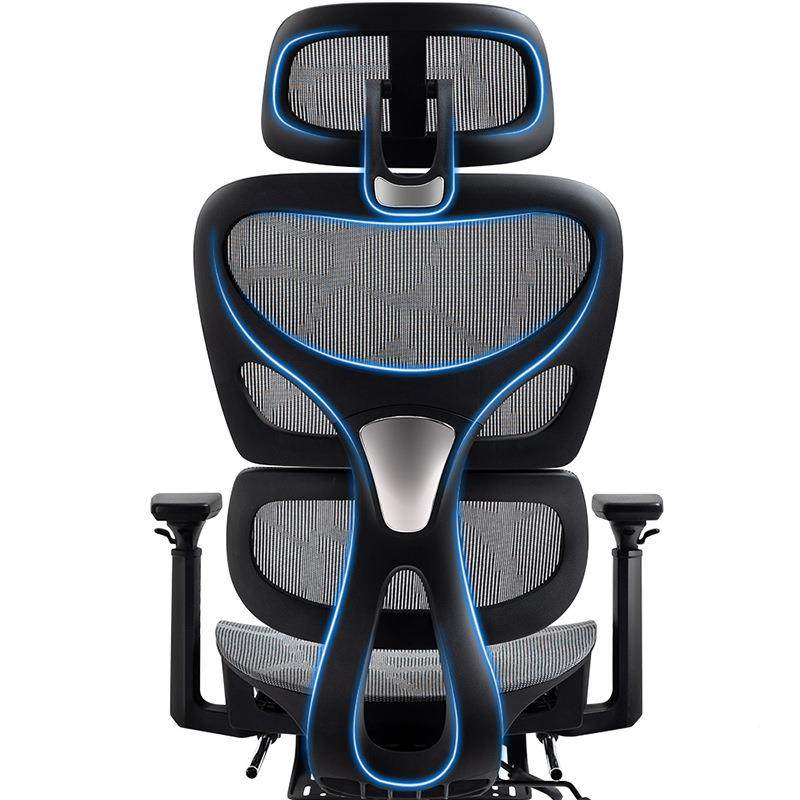 电脑工椅家舒适久坐老板椅电竞学习背凳子用人体学AJS椅子靠办公