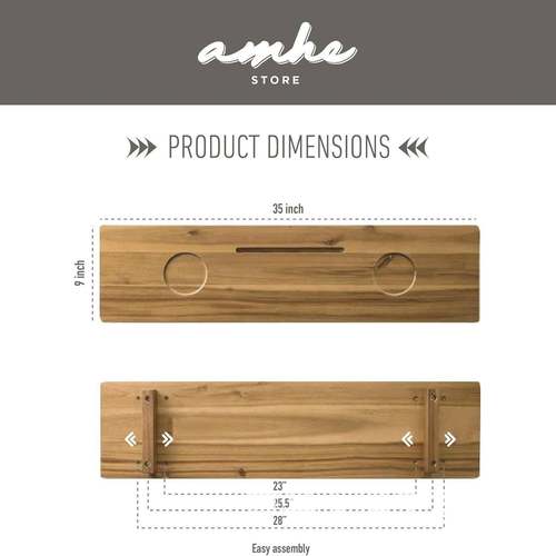 现代手浴缸胡桃木托简盘浴室泡OQQ澡机平板置物架约大号浴缸支架