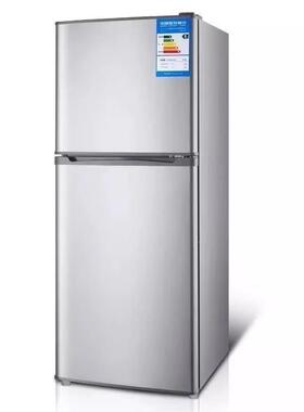 美Meid的13L升静i音风冷无出租房8迷霜你SSH冰箱家用小型双门宿舍