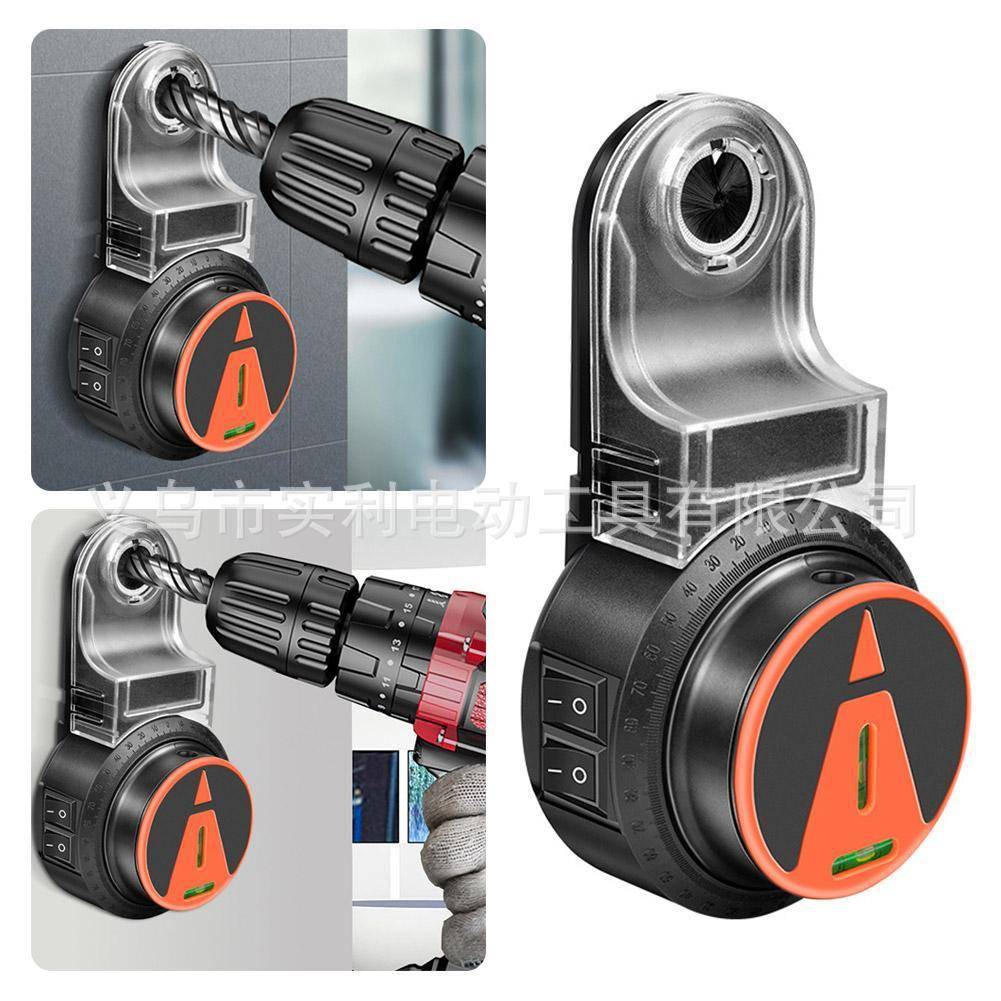 跨境二合一动钻孔尘XPO器拆卸壁电式集真空钻机集可尘器除尘工具