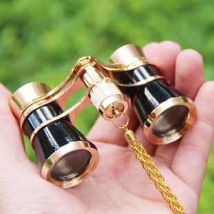 看舞台剧望远镜女士观剧镜筒高便携手持64081双复清古追时尚星迷