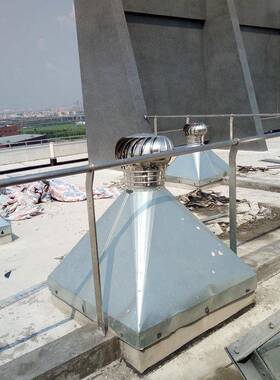 厂家型直供张风家港PCP无动力通风器300别墅住宅道帽自动烟通风球