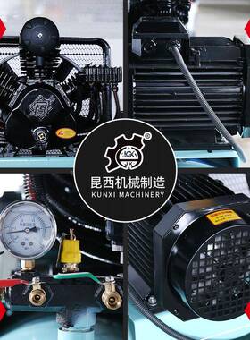 厂01家风神豹空压机2工0/3820V泵高压打气业型移动式活塞空气压缩