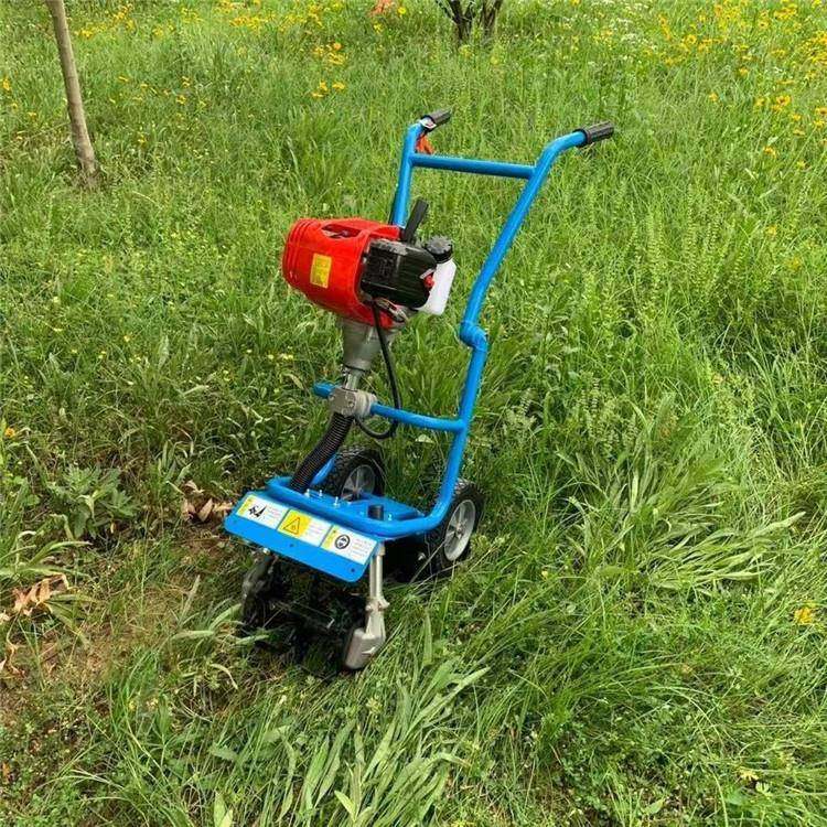 汽油菜动力蔬大棚荒开机草园林绿化带修剪机IFE手拉启动碎松土机