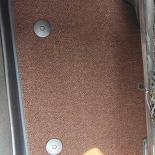 脚专车专用汽车毯垫纳毯面米绒尼斯毯面汽车脚垫高上层面原车卡扣