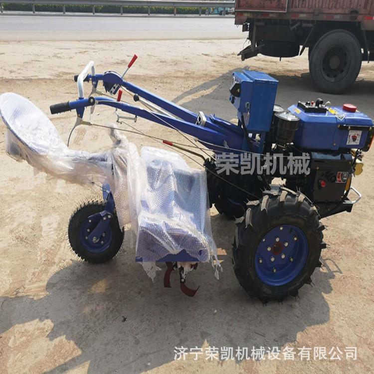 耕田手拖扶机8-机25柴油小型拉翻土播种水旱田农用起垄DNB开沟旋