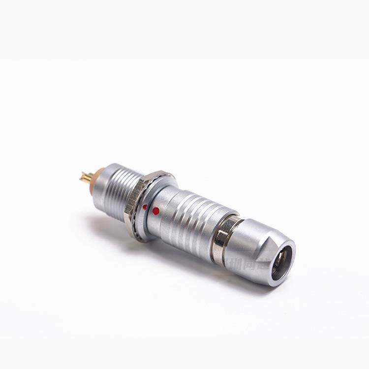 兼容LZJWEMO雷莫航空B插头连接B器系列3镀金插头12芯推拉锁自连接