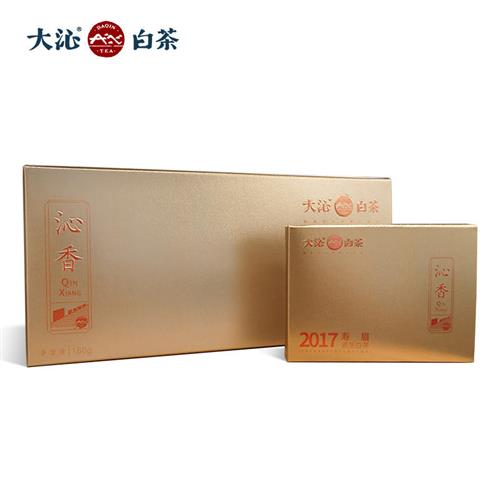 大沁白茶福鼎老白茶2017年沁香寿眉饼干口粮茶叶煮茶焖泡180g
