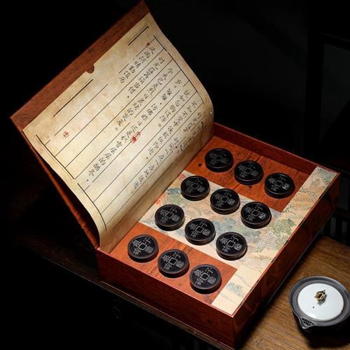 云南普洱熟茶糯米香碎银子高档罐装茶叶礼盒装节日送长辈亲戚礼品