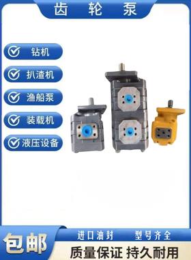 高压齿轮泵CBGJ2100/2080/2063/2050/2040双联泵JHP2040/2040