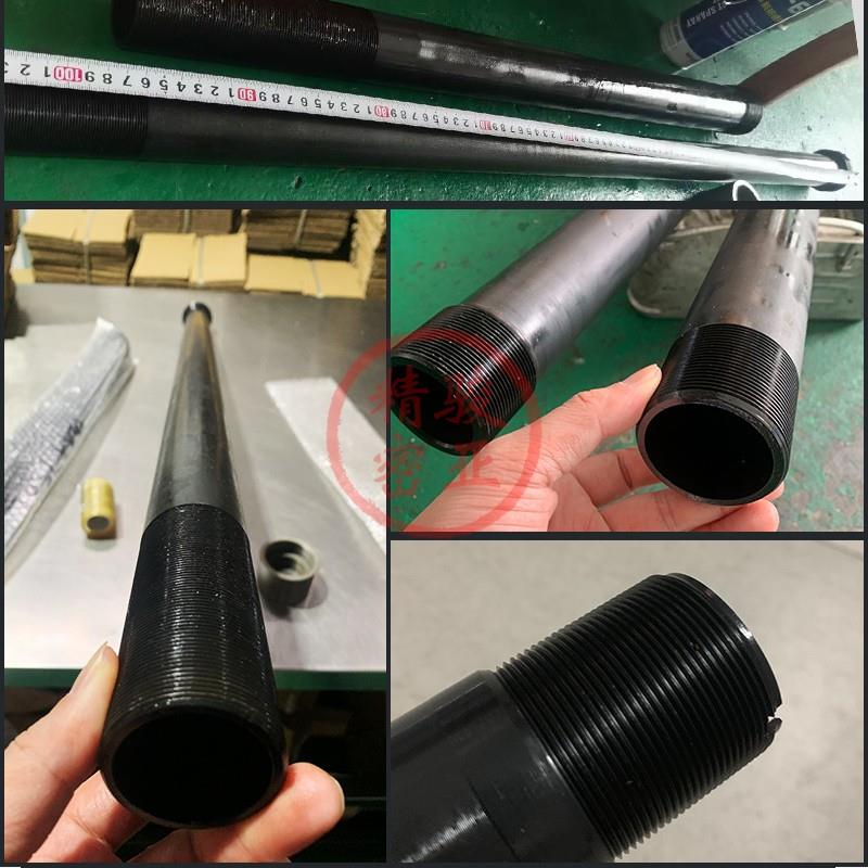 数控车床气缸拉杆卡盘液压卡盘螺纹拉管36型46型0640型非标准定制