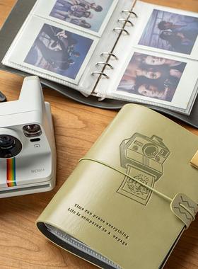 聚册宝丽来相纸收纳册itype相簿拍立得专用polaroid适配now/600