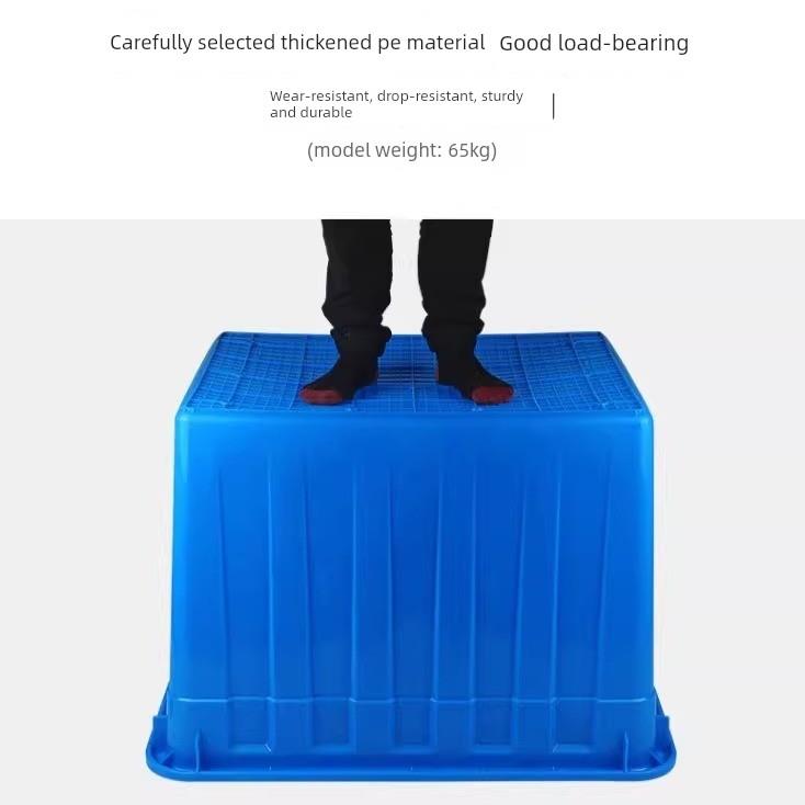 周转箱带轮子周转箱特大型服装厂周转架塑料筐可移动带轮子塑料箱