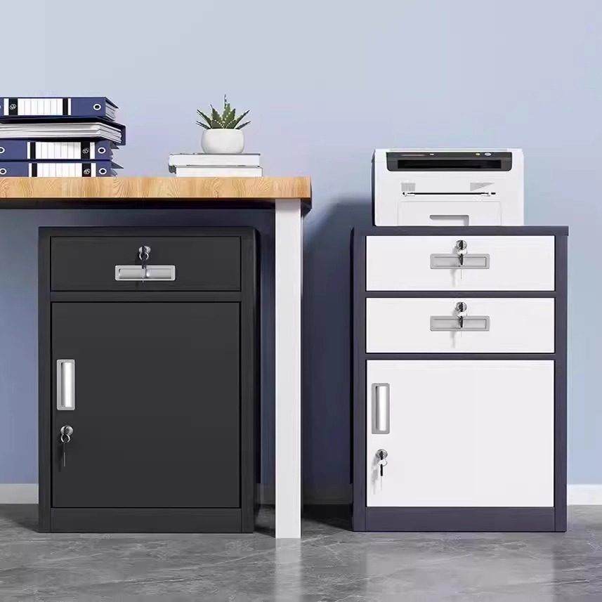 钢制矮柜桌下柜活动柜带锁收纳床头铁皮收纳柜办公室文件柜小柜子,商业/办公家具,文件柜,淘宝优惠券,粉丝福利购,淘宝优惠卷