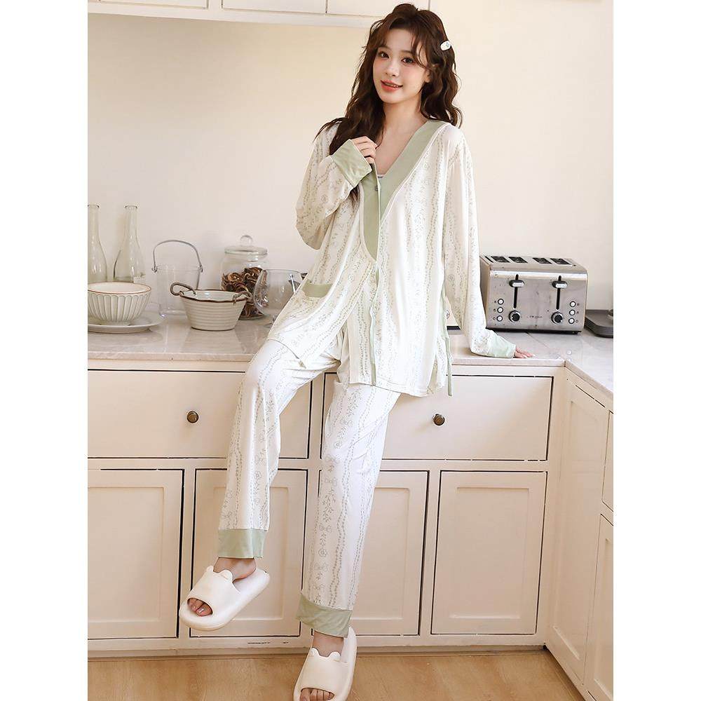 春夏莫代尔月子服夏季薄款纯棉8月份7产后产妇孕妇睡衣待产不勒肚,孕妇装/孕产妇用品/营养,家居服套装,淘宝优惠券,粉丝福利购,淘宝优惠卷