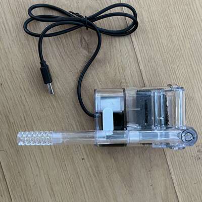 迷你鱼缸过滤过滤器小型usb壁挂式瀑布循环系统三合一净水水泵